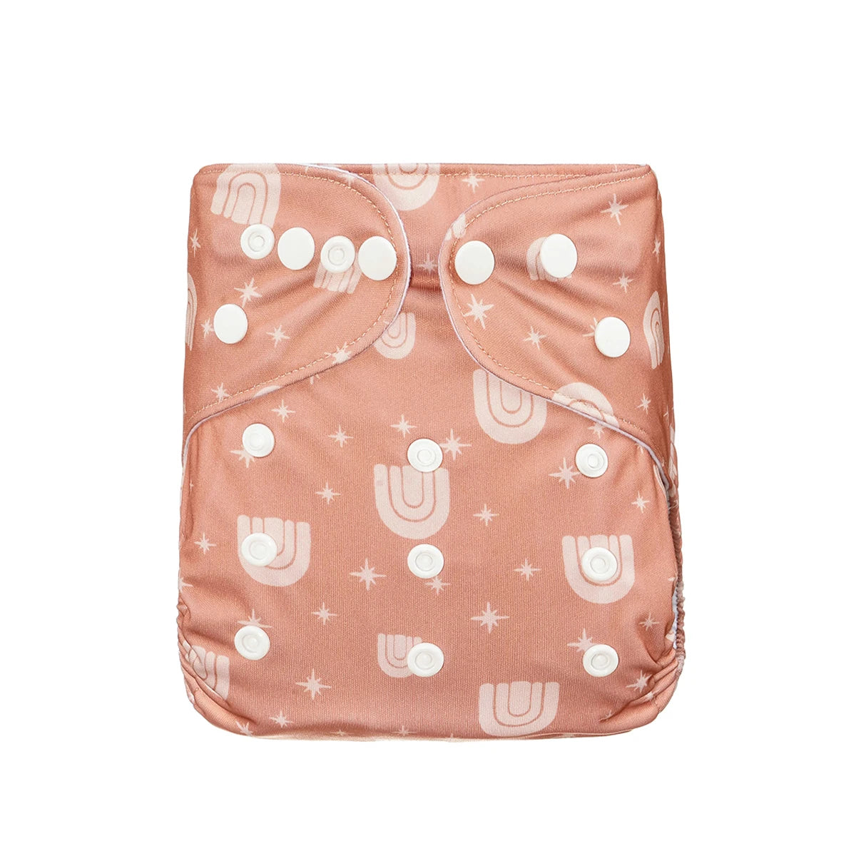 HappyFlute New Full Print Ecological Suede Inner Baby Pocket Diaper Washable&Reusable Cloth Baby Nappy Fit 3-15kg Baby