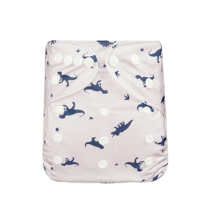 HappyFlute New Full Print Ecological Suede Inner Baby Pocket Diaper Washable&Reusable Cloth Baby Nappy Fit 3-15kg Baby