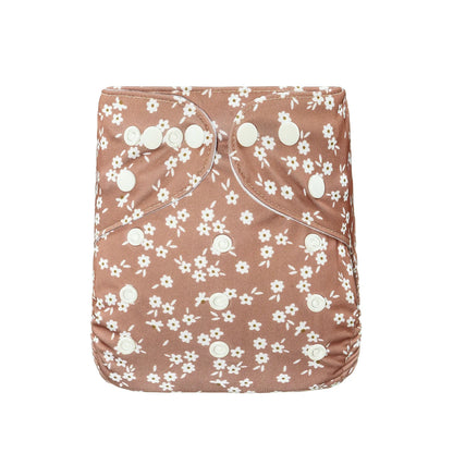 HappyFlute New Full Print Ecological Suede Inner Baby Pocket Diaper Washable&Reusable Cloth Baby Nappy Fit 3-15kg Baby