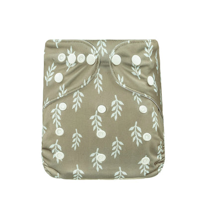 HappyFlute New Full Print Ecological Suede Inner Baby Pocket Diaper Washable&Reusable Cloth Baby Nappy Fit 3-15kg Baby