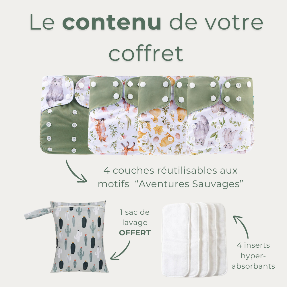 Coffret Confort - Aventures sauvages